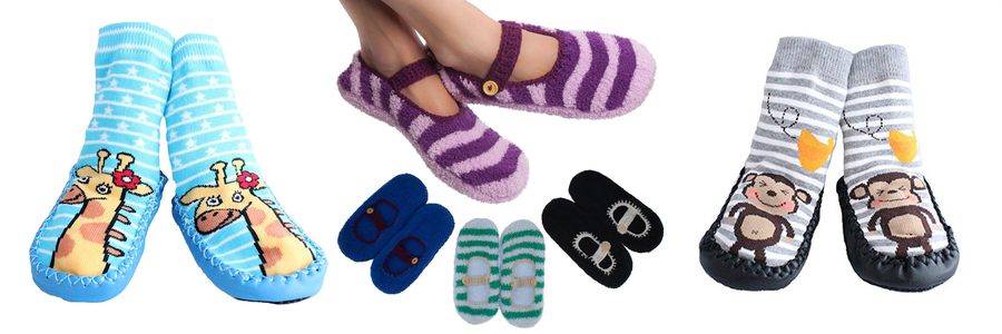 non skid slipper socks for kids